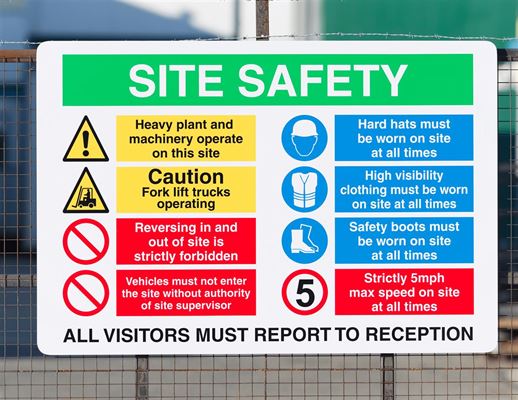 Skab et uimodståeligt første indtryk: opdag vores imponerende byggepladsskilte